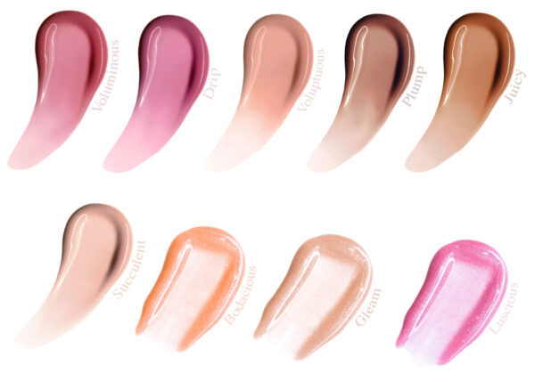 Lip Glacé Lip Oil Swatch Collection