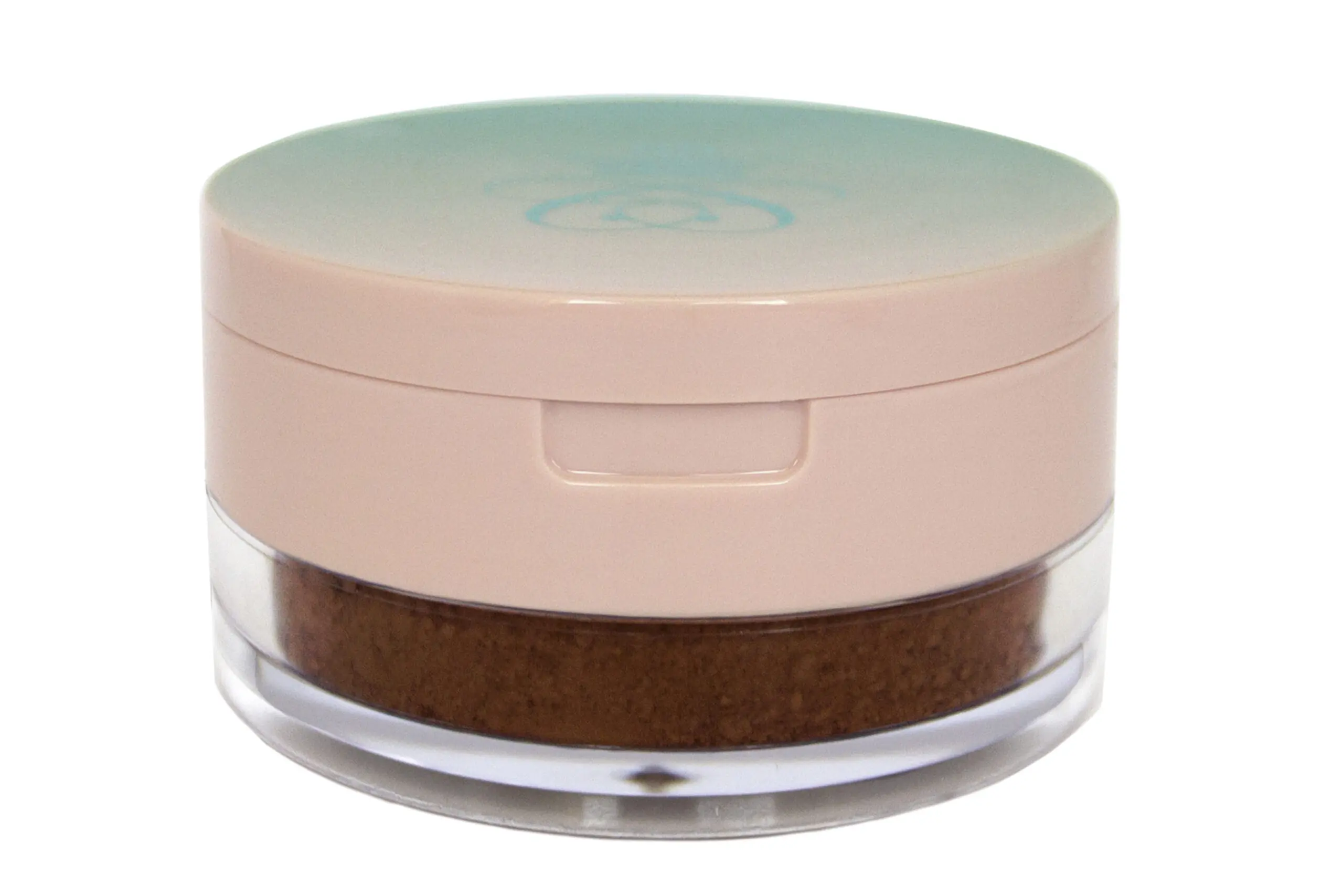 Baked Goods Baking and Setting Poudre loose tinted setting powder in translucent jar with pink lid