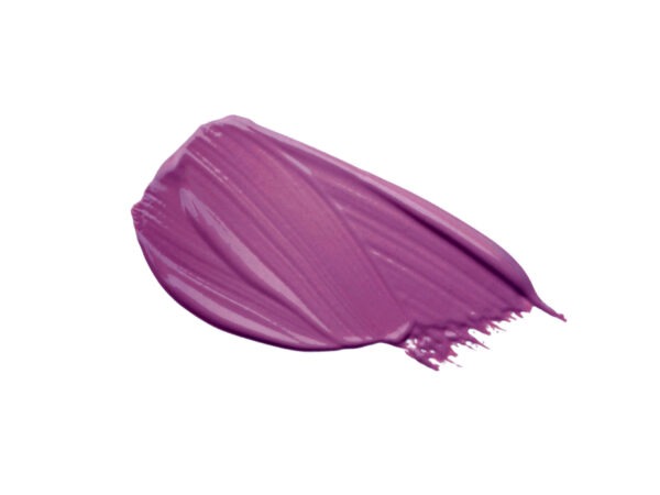 Mauve Me To Tears Buttercrème Lip Gloss smear texture on white isolated background