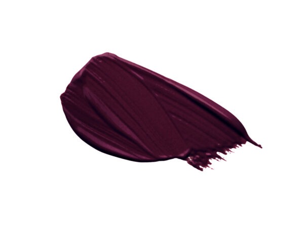 Boysenberry Buttercrème Lip Gloss smear texture on white isolated background