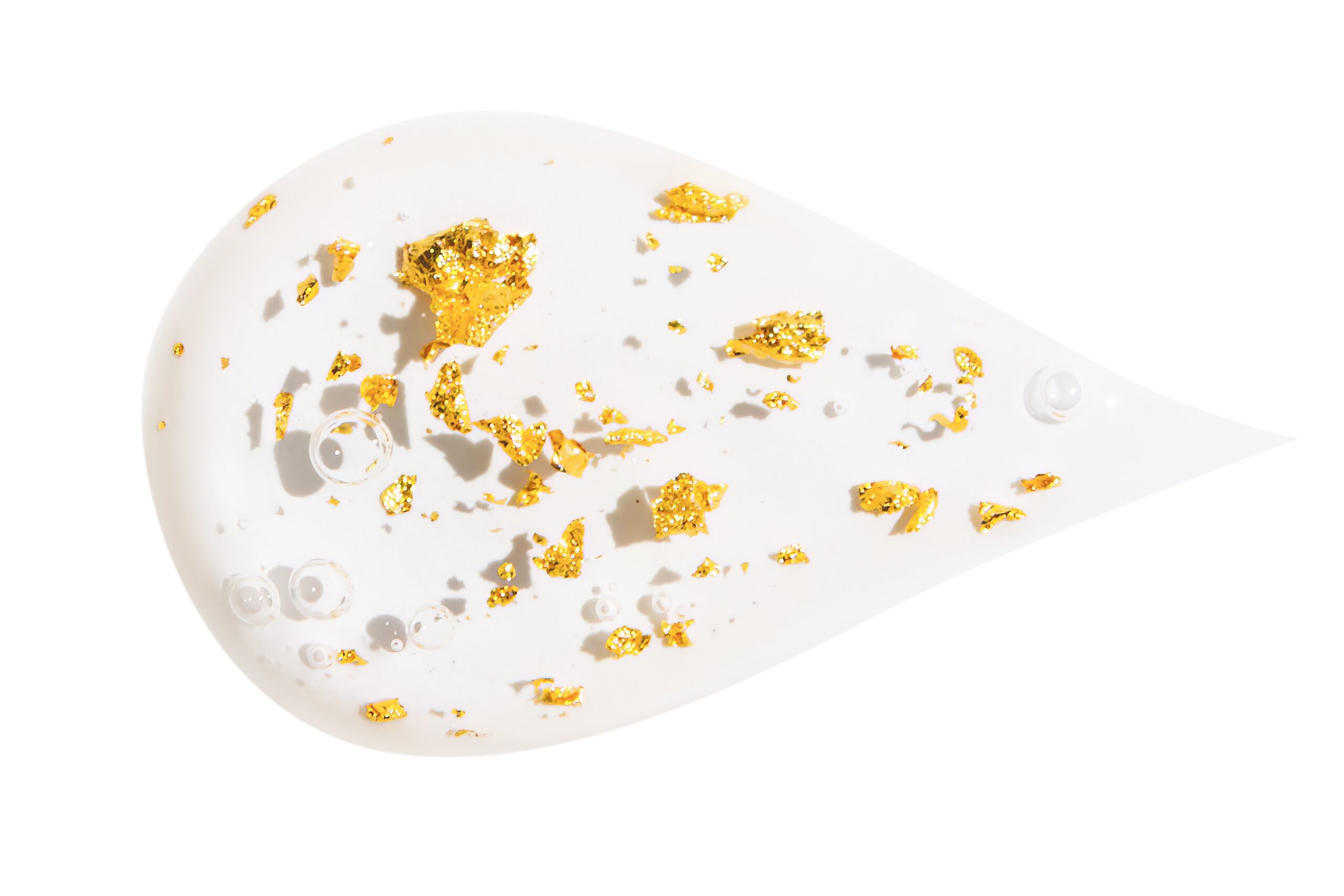 Black Label Expensive Nail Gloss, 24K gold nail polish top coat